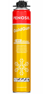 PENOSIL GoldGun 65 WINTER пена монтажная проф. 875 мл. (1/12) (ЗИМА -18°)